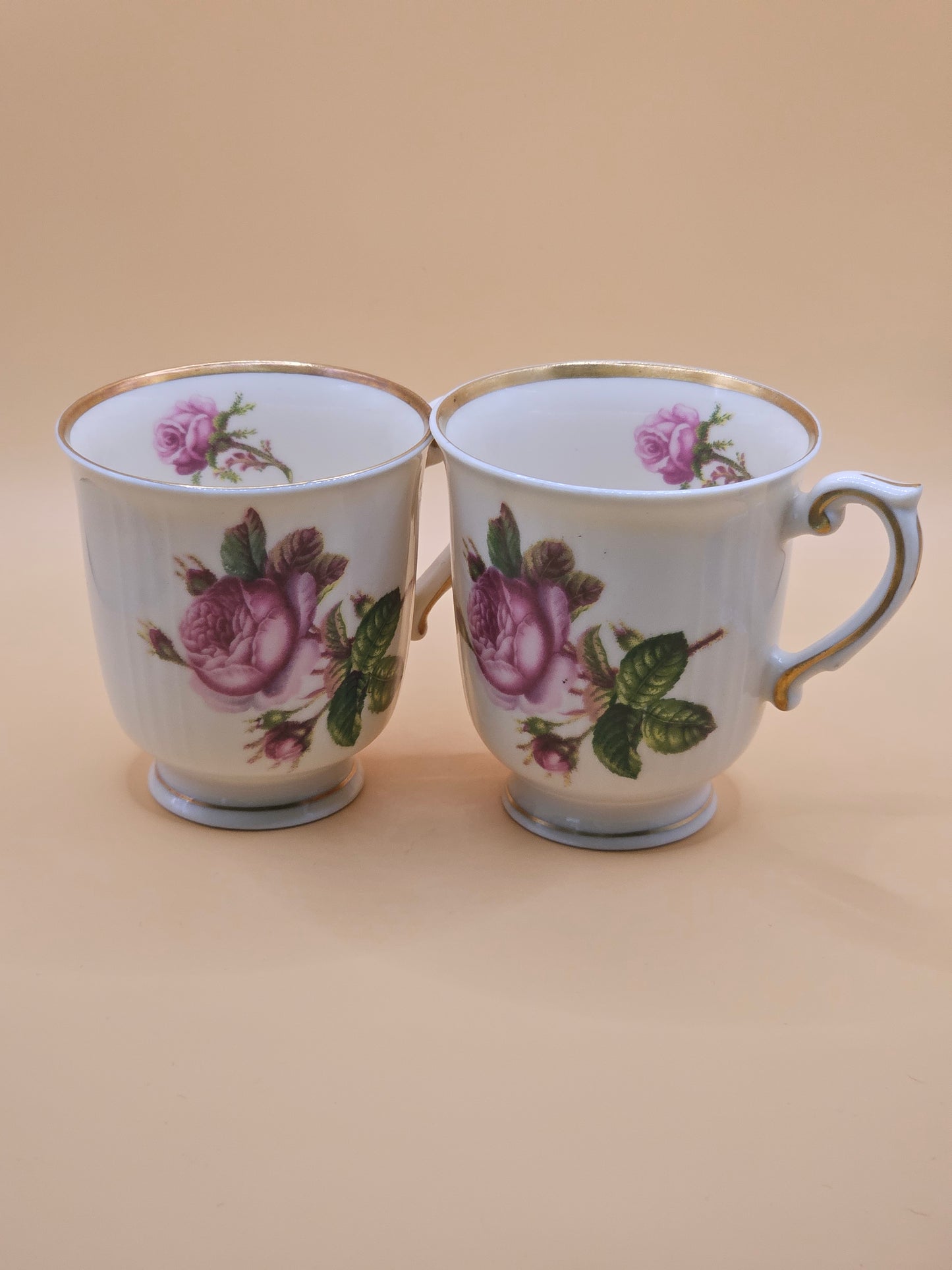 Rose Demitasse Cups, 3 oz, Scent is Austin