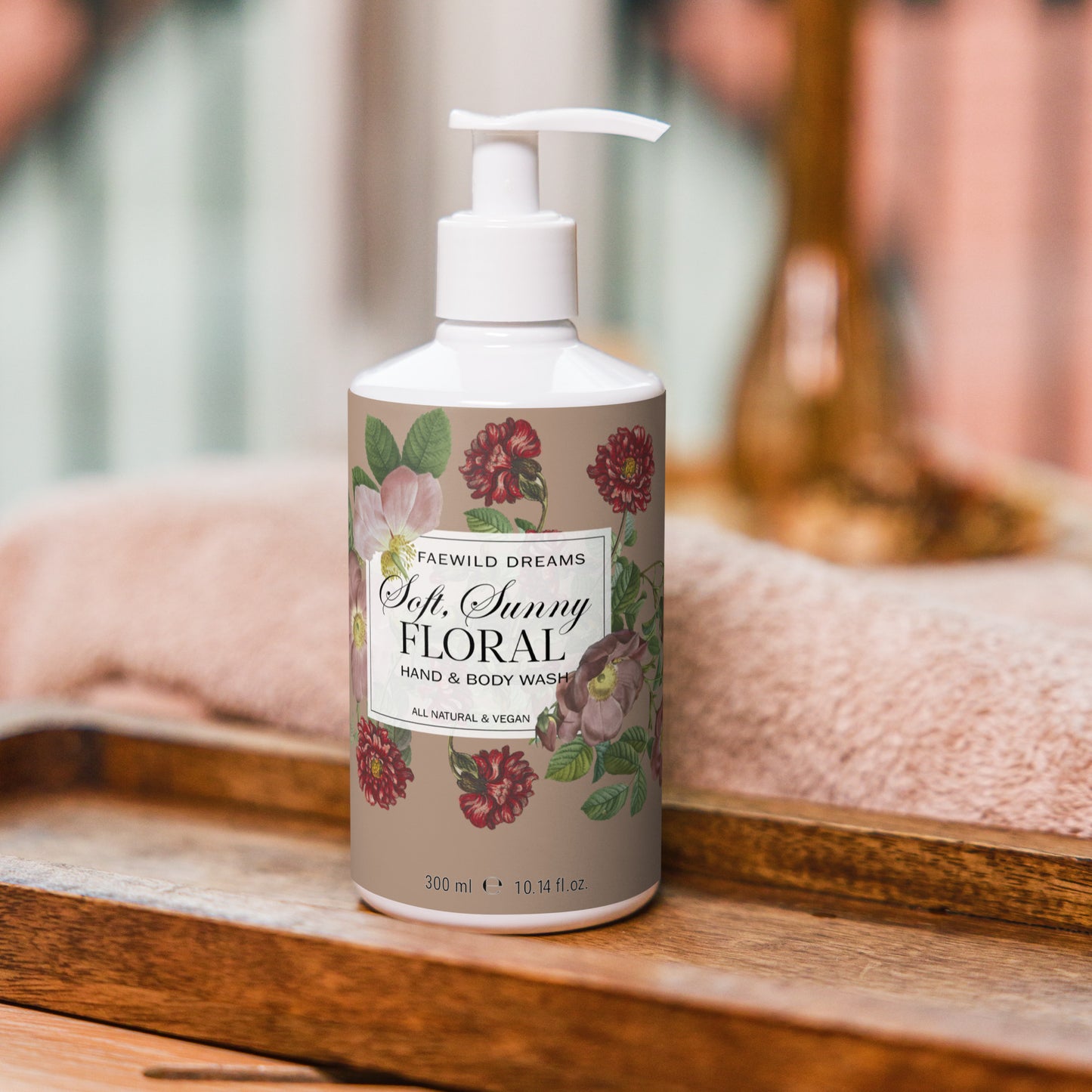 Floral hand & body wash