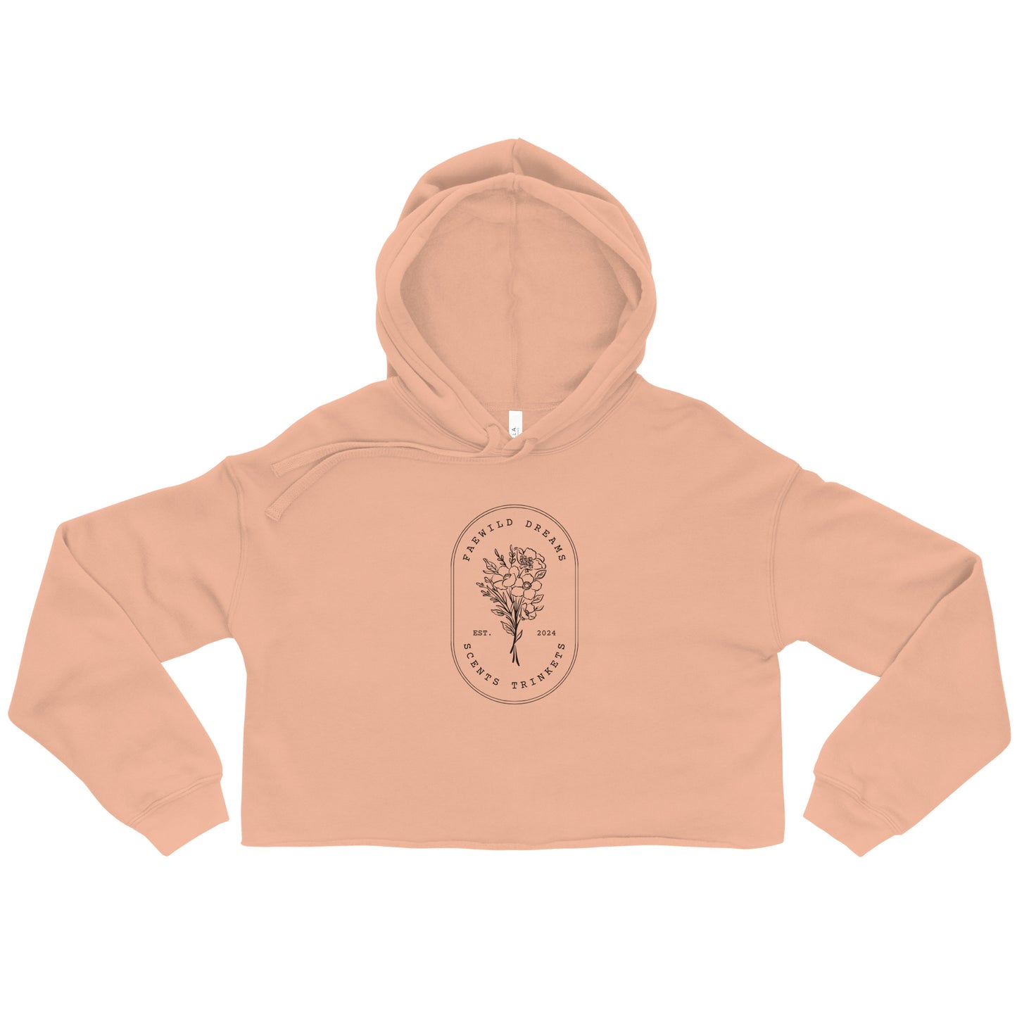 FaewildDreams Crop Hoodie